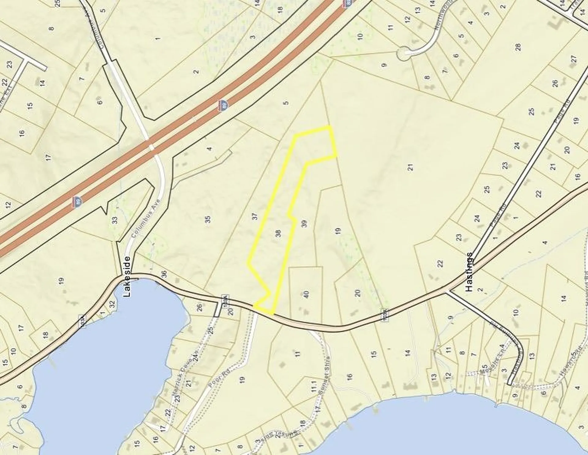 0 Route 103a Map 91 Lot 37/38 New London NH 03257