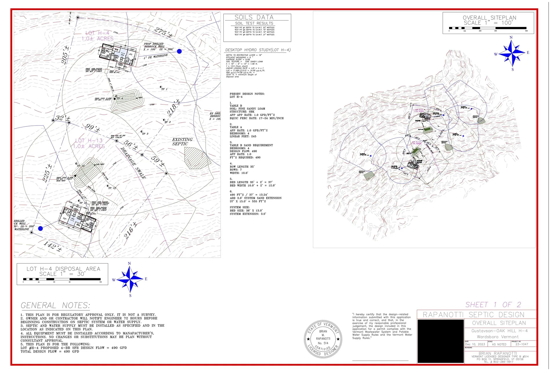Oak Hill Road & Maple Drive Wardsboro VT 05355