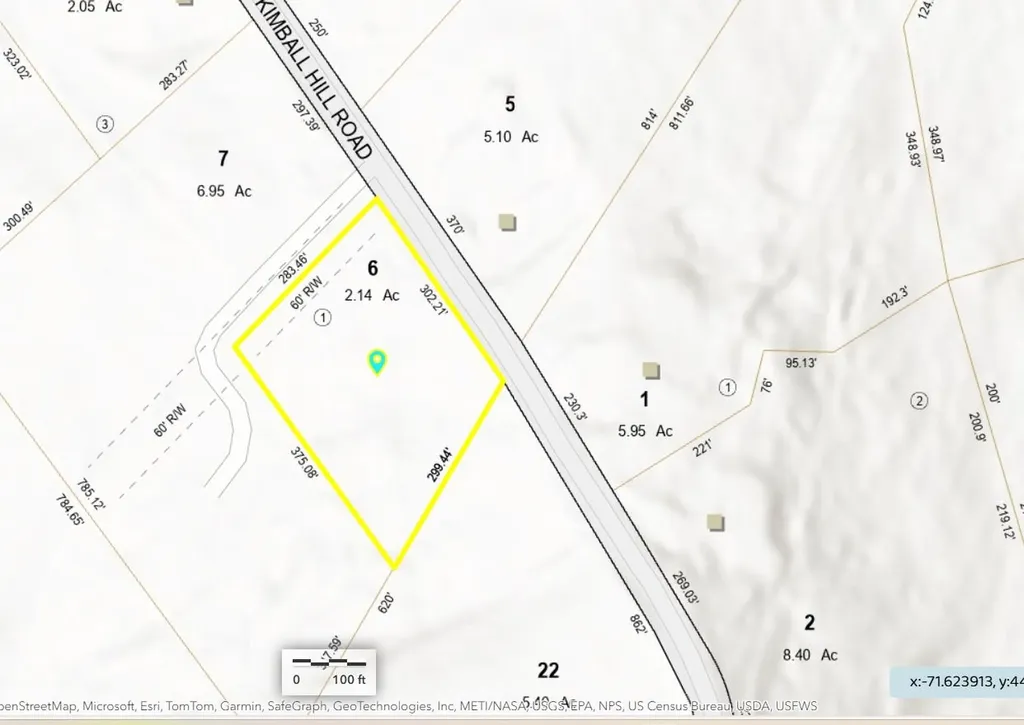 Kimball Hill Road Whitefield NH 03598