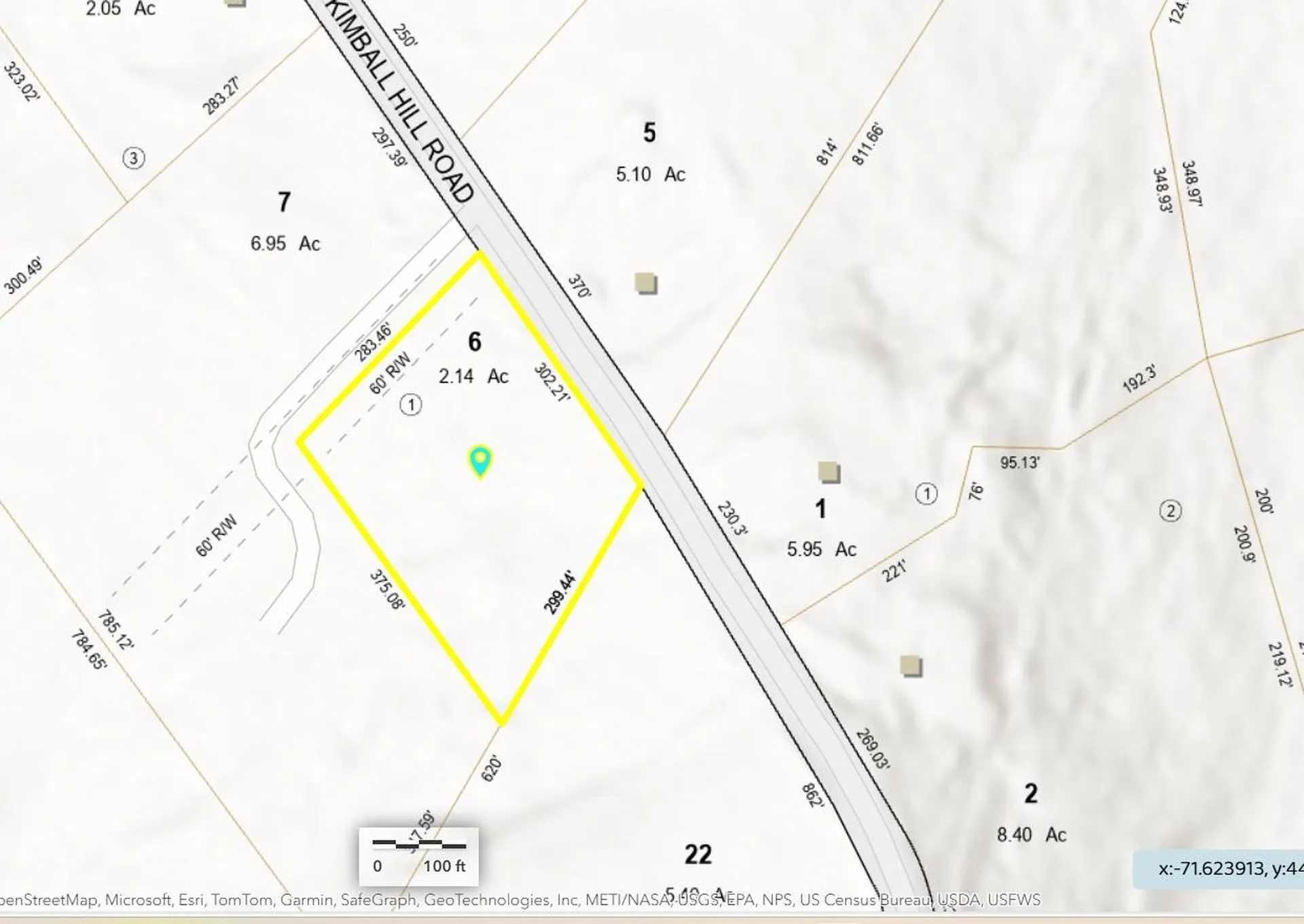 Kimball Hill Road Whitefield NH 03598