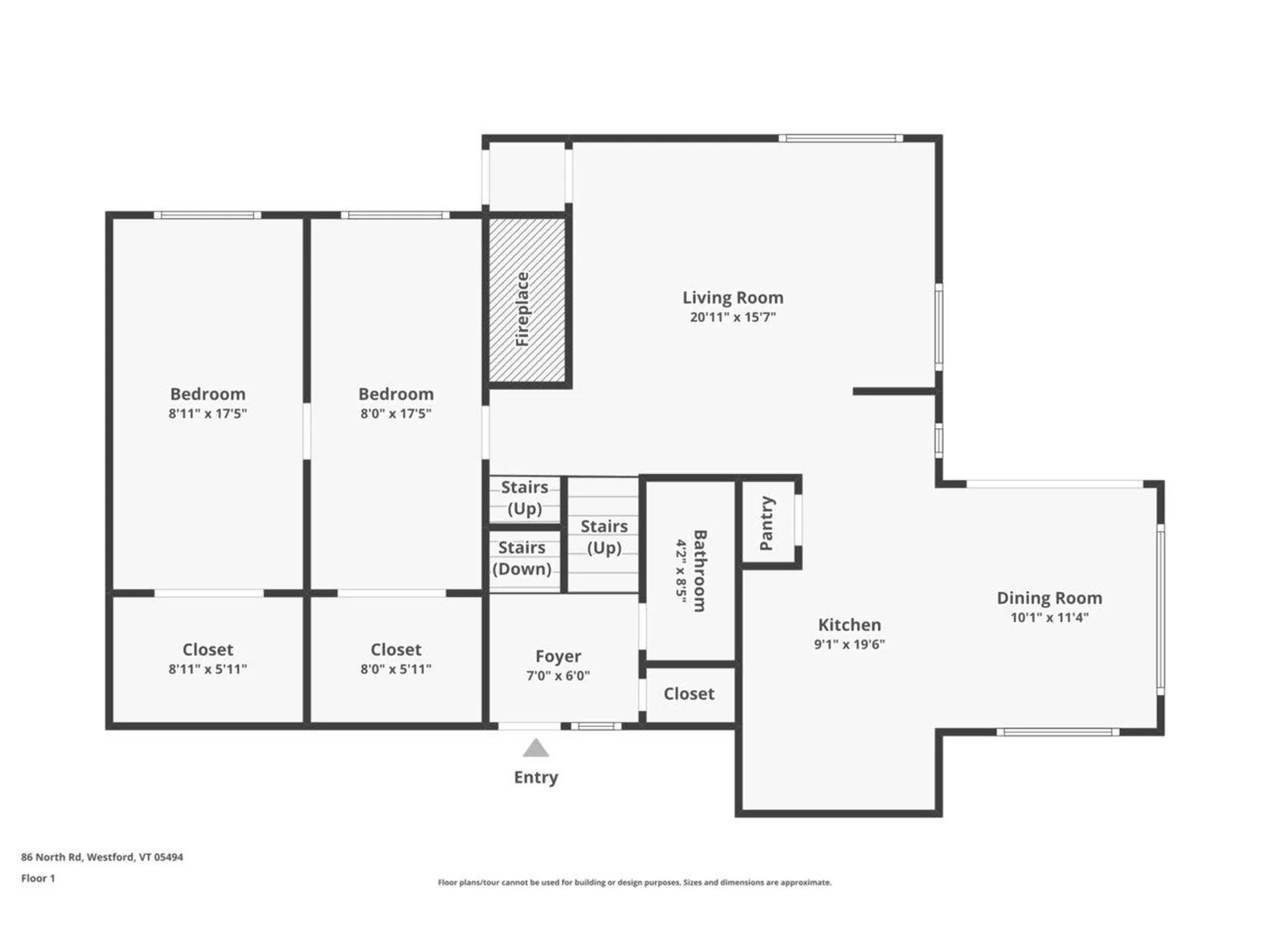 86 North Road Westford VT 05494