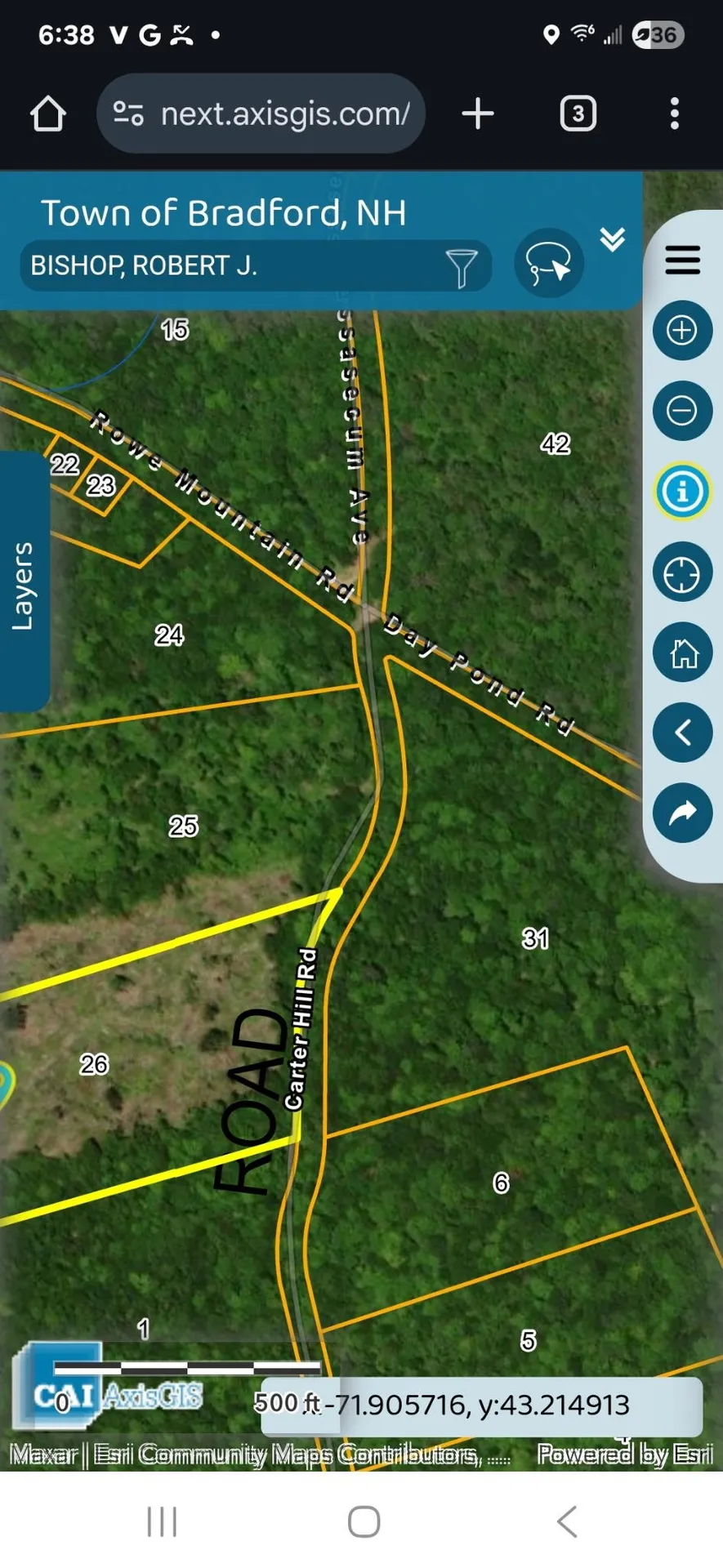 Carter Hill Road Bradford NH 03221