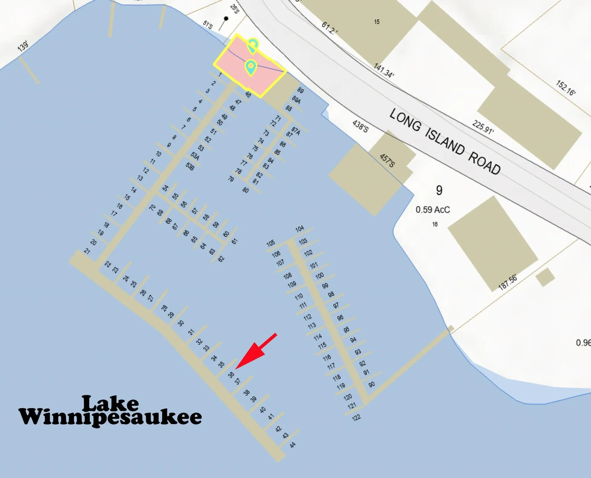 Moultonborough NH, 16 Long Island Road, Unit 36