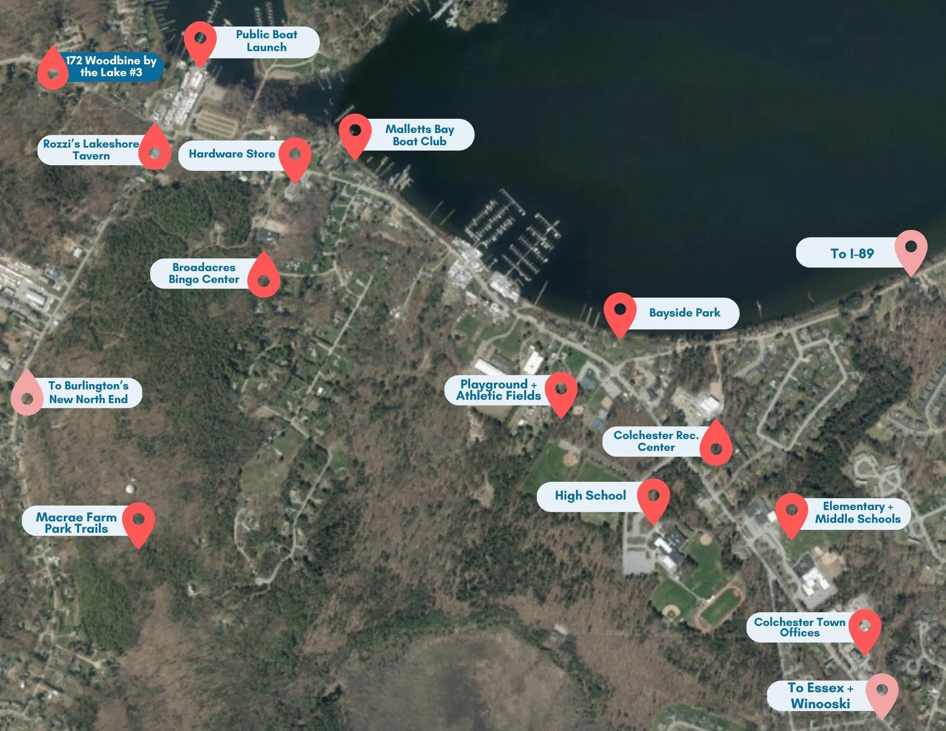 172 Woodbine By The Lake Colchester VT 05446