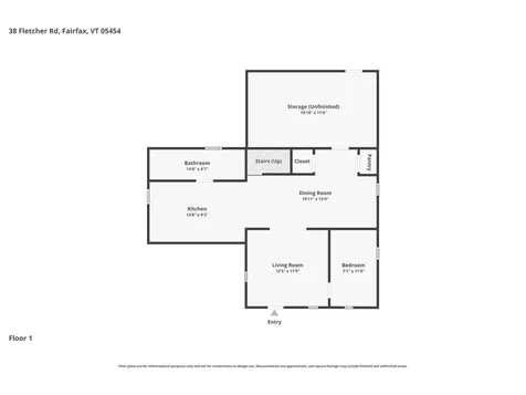 38 Fletcher Road Fairfax VT 05454