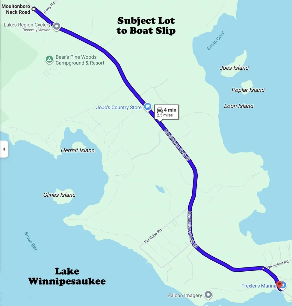 2.2 Moultonboro Neck Road Moultonborough NH 03254