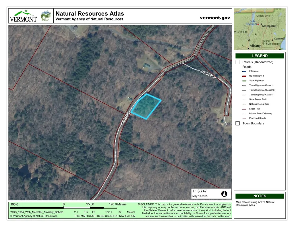 0 Bassett Hill Road Fayston VT 05673