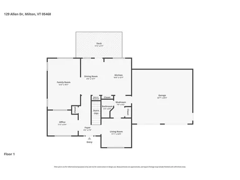 129 Allen Drive Milton VT 05468