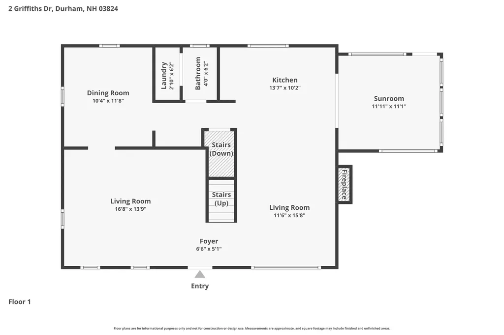 2 Griffith Drive Durham NH 03824