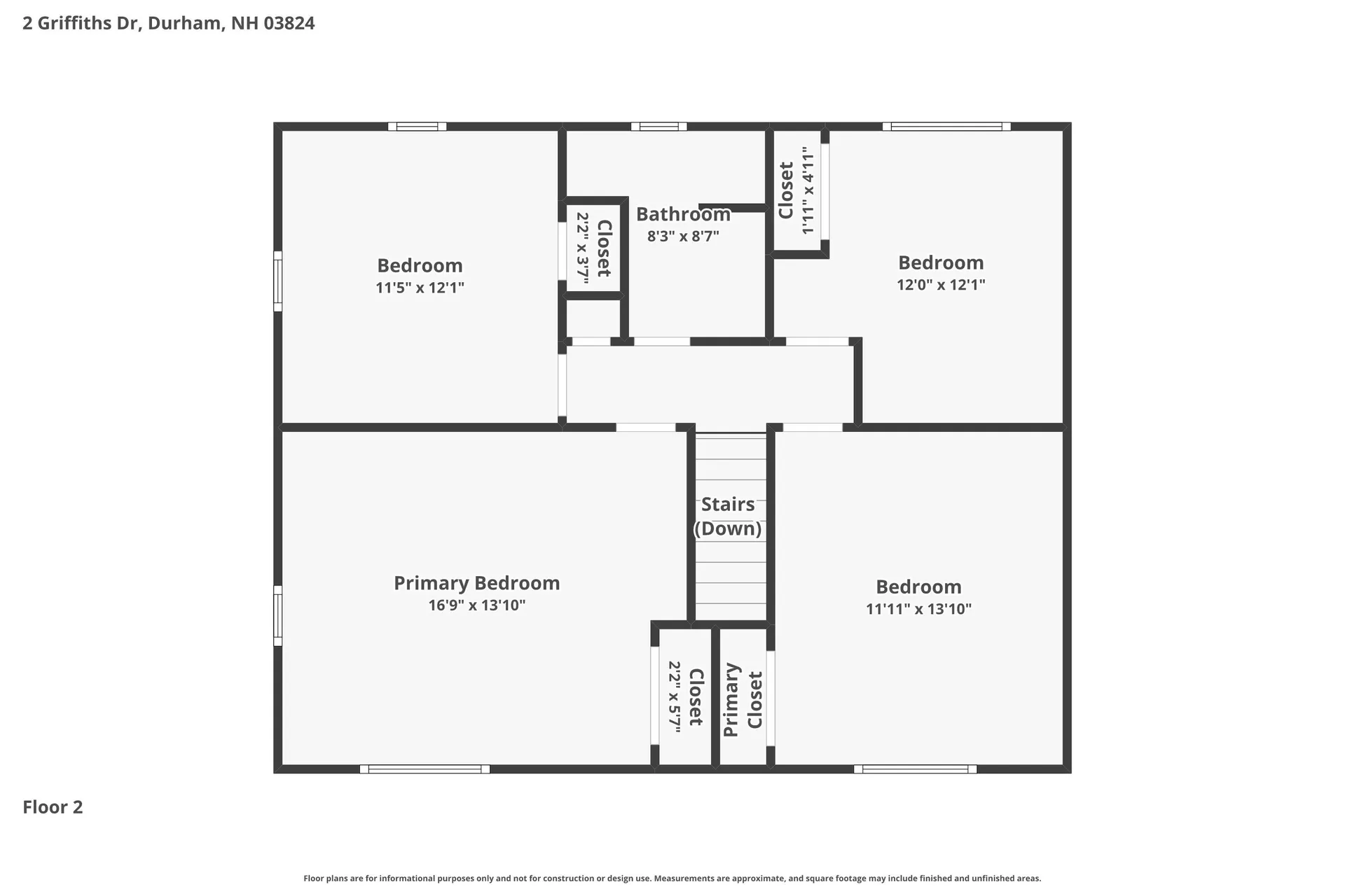 2 Griffith Drive Durham NH 03824