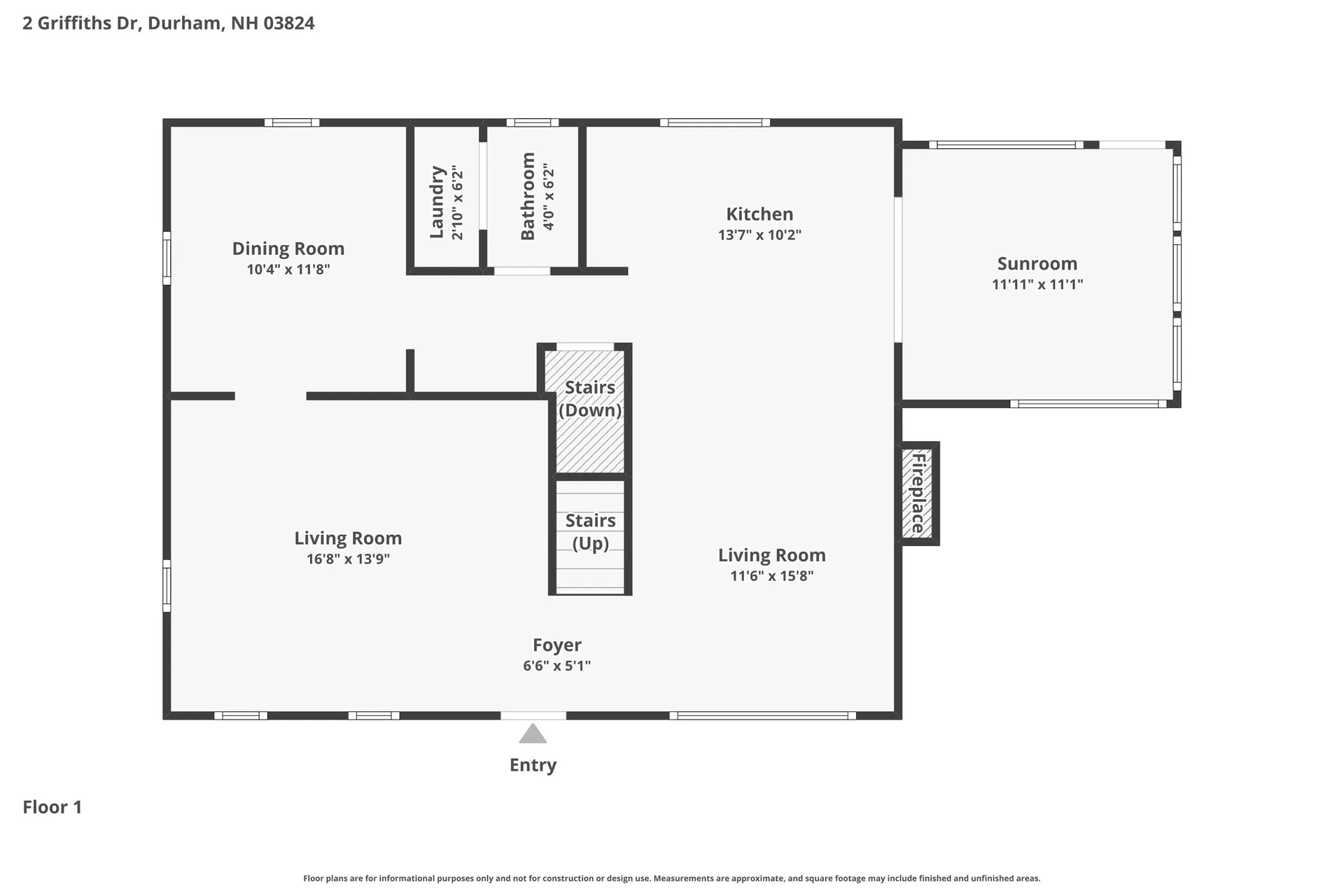 2 Griffith Drive Durham NH 03824