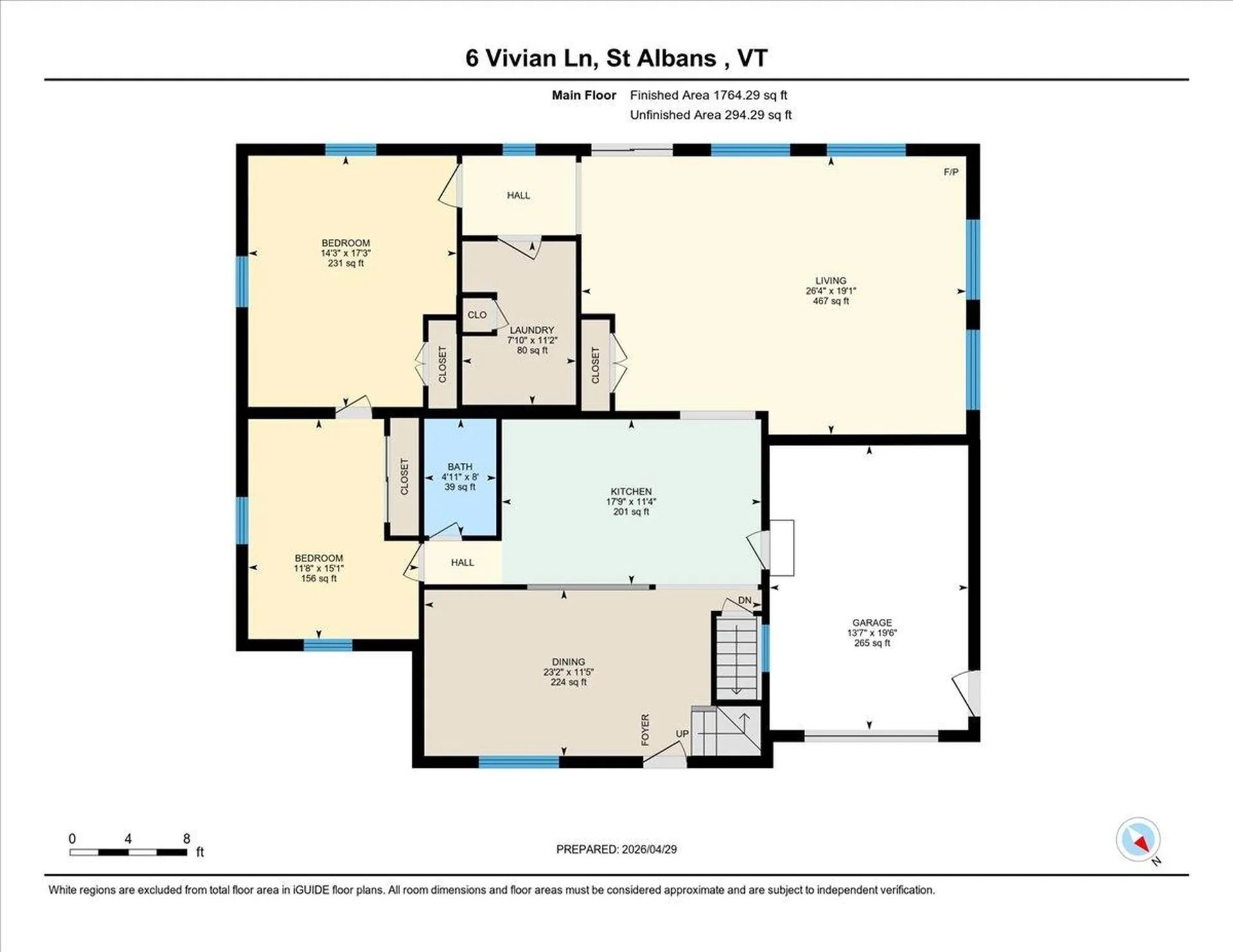 6 Vivian Lane St. Albans Town VT 05478