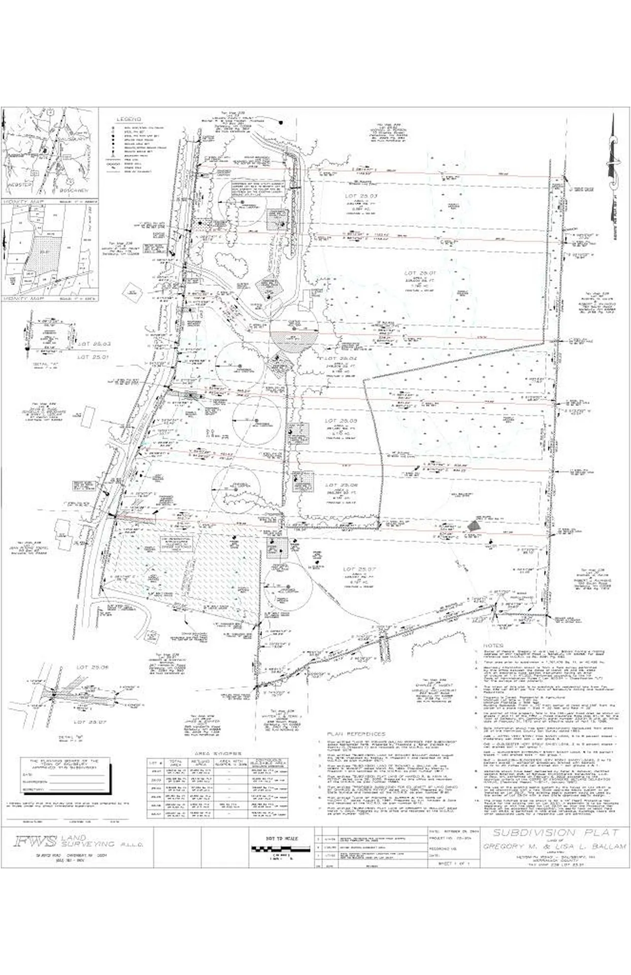 Map 25 Lot 6 Hensmith Road Salisbury NH 03068