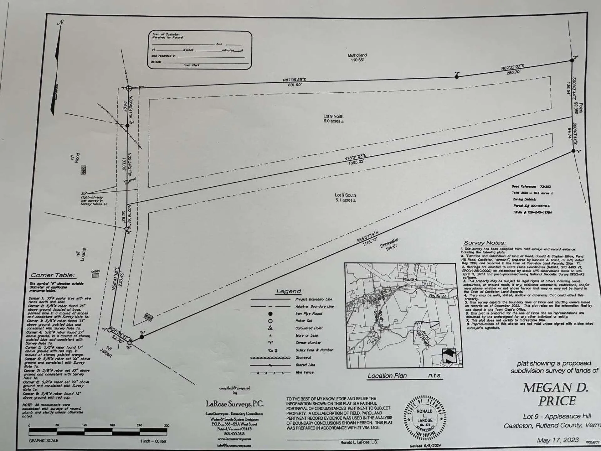 Lot 9 South Applesauce Hill Castleton VT 05735