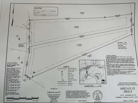 Lot 9 South Applesauce Hill Castleton VT 05735