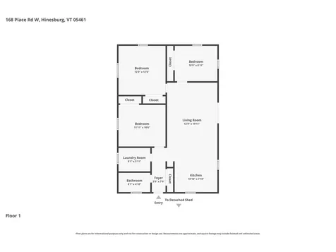 168 Place Road West Hinesburg VT 05461