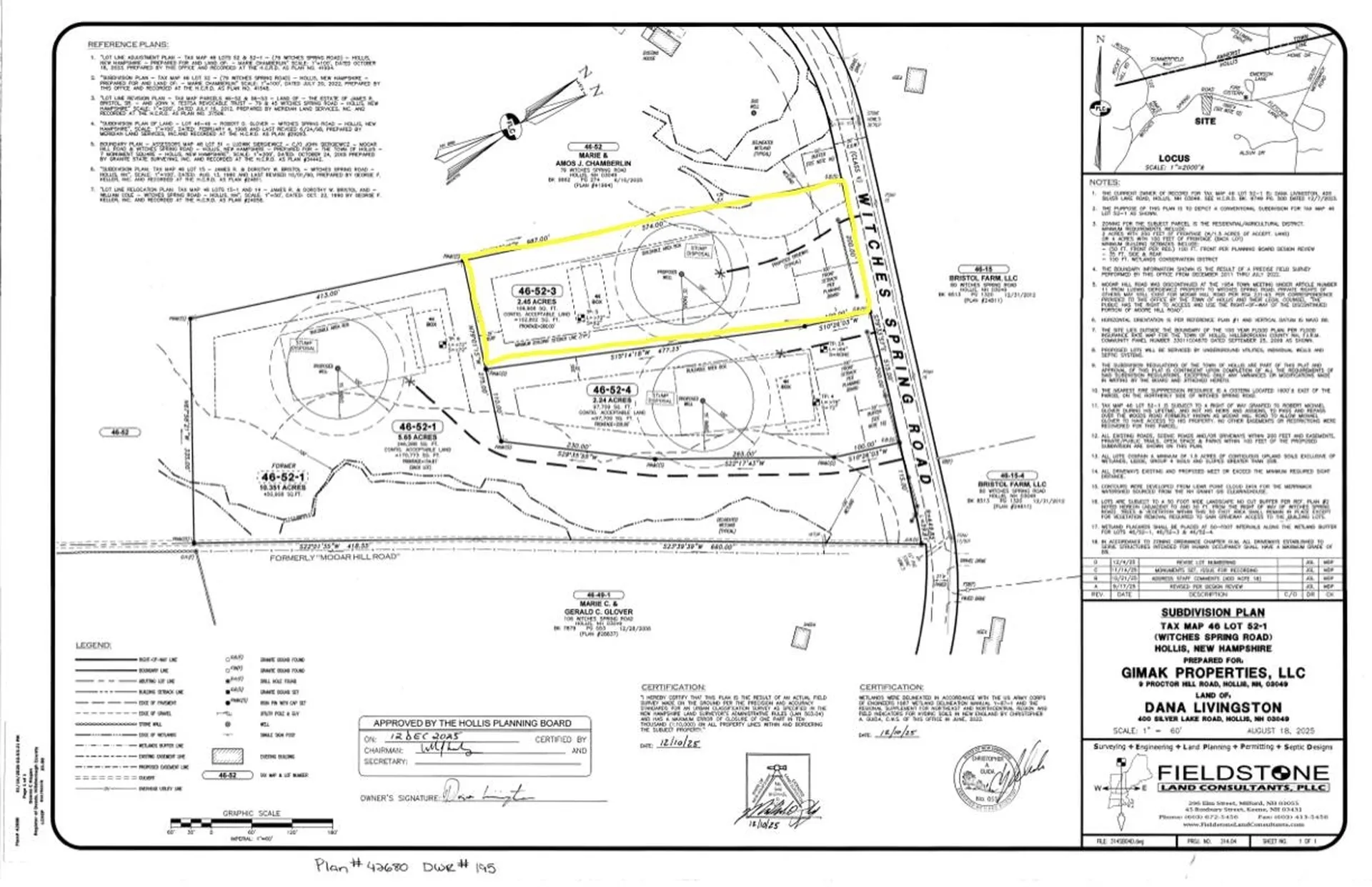 46-52-3 Witches Spring Road Hollis NH 03049