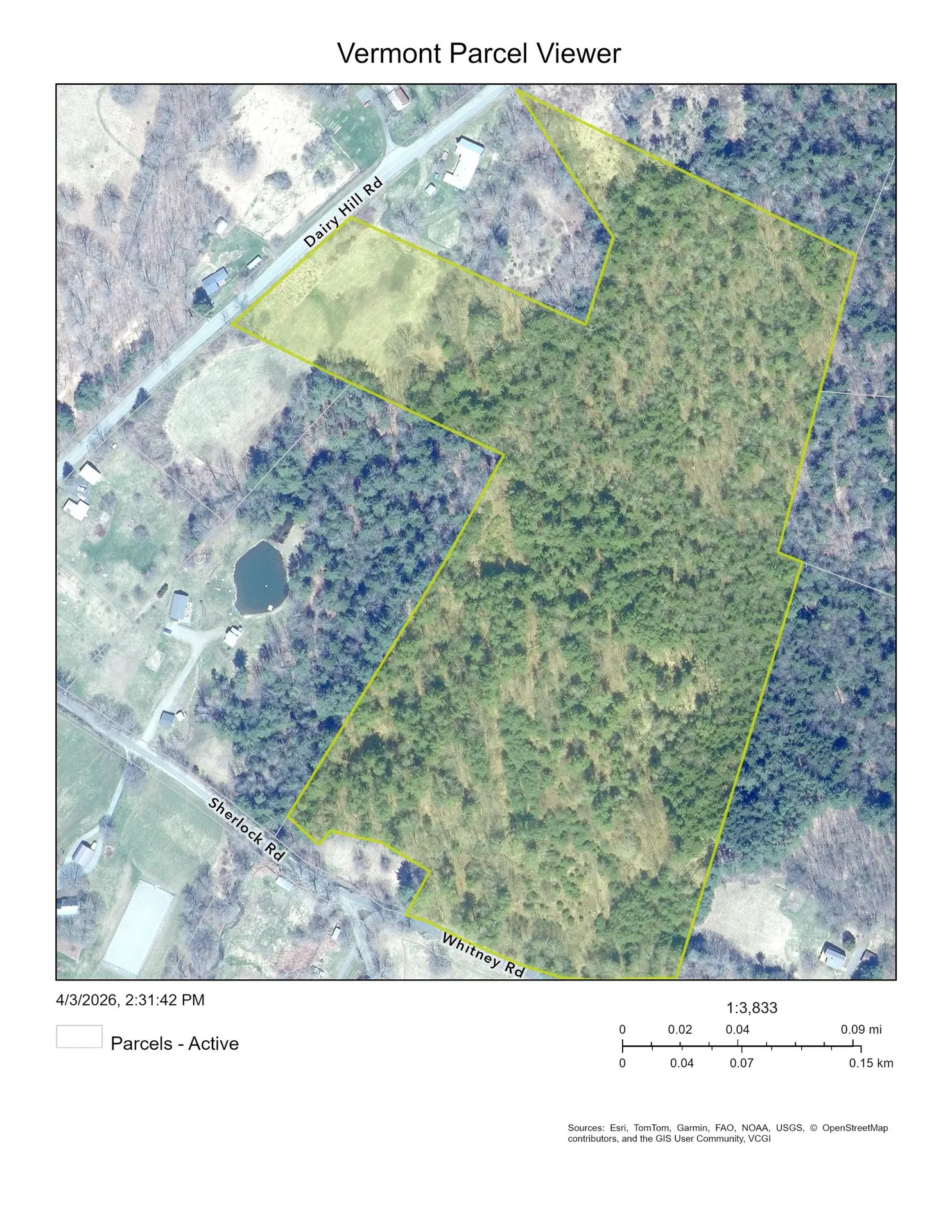 00 Dairy Hill Road Royalton VT 05068