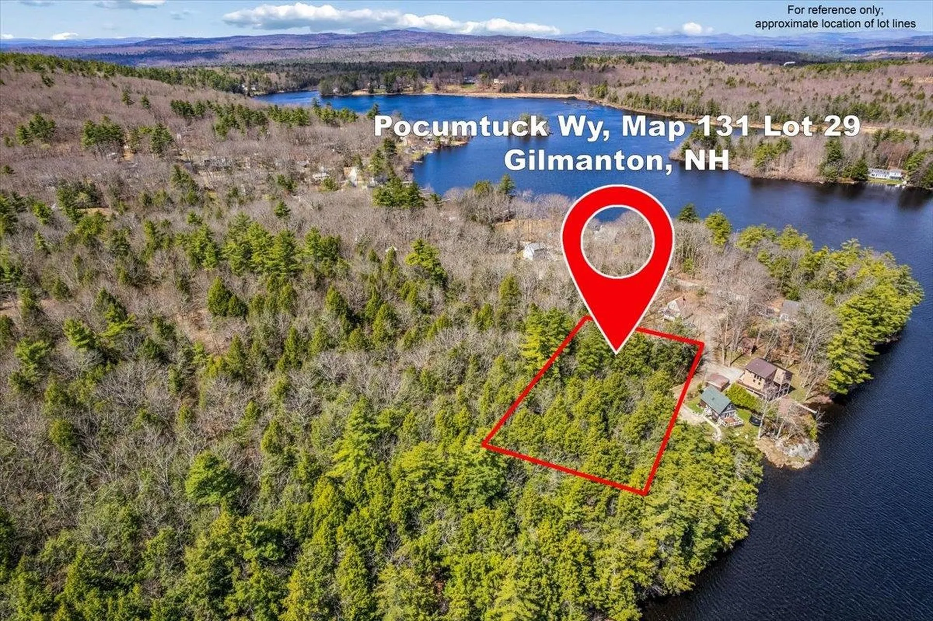 Map 131 Lot 29 Pocumtuck Way Gilmanton NH 03273