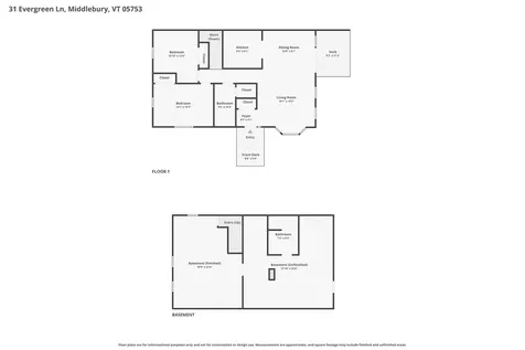 31 Evergreen Lane Middlebury VT 05753