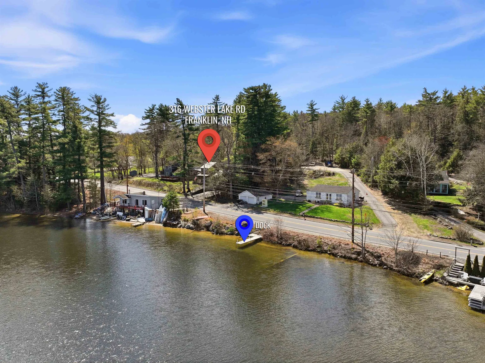 316 Webster Lake Road Franklin NH 03235