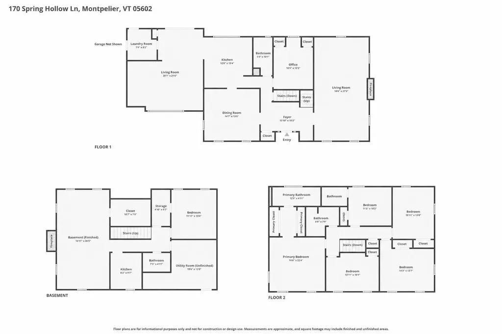 170 Spring Hollow Lane Montpelier VT 05602