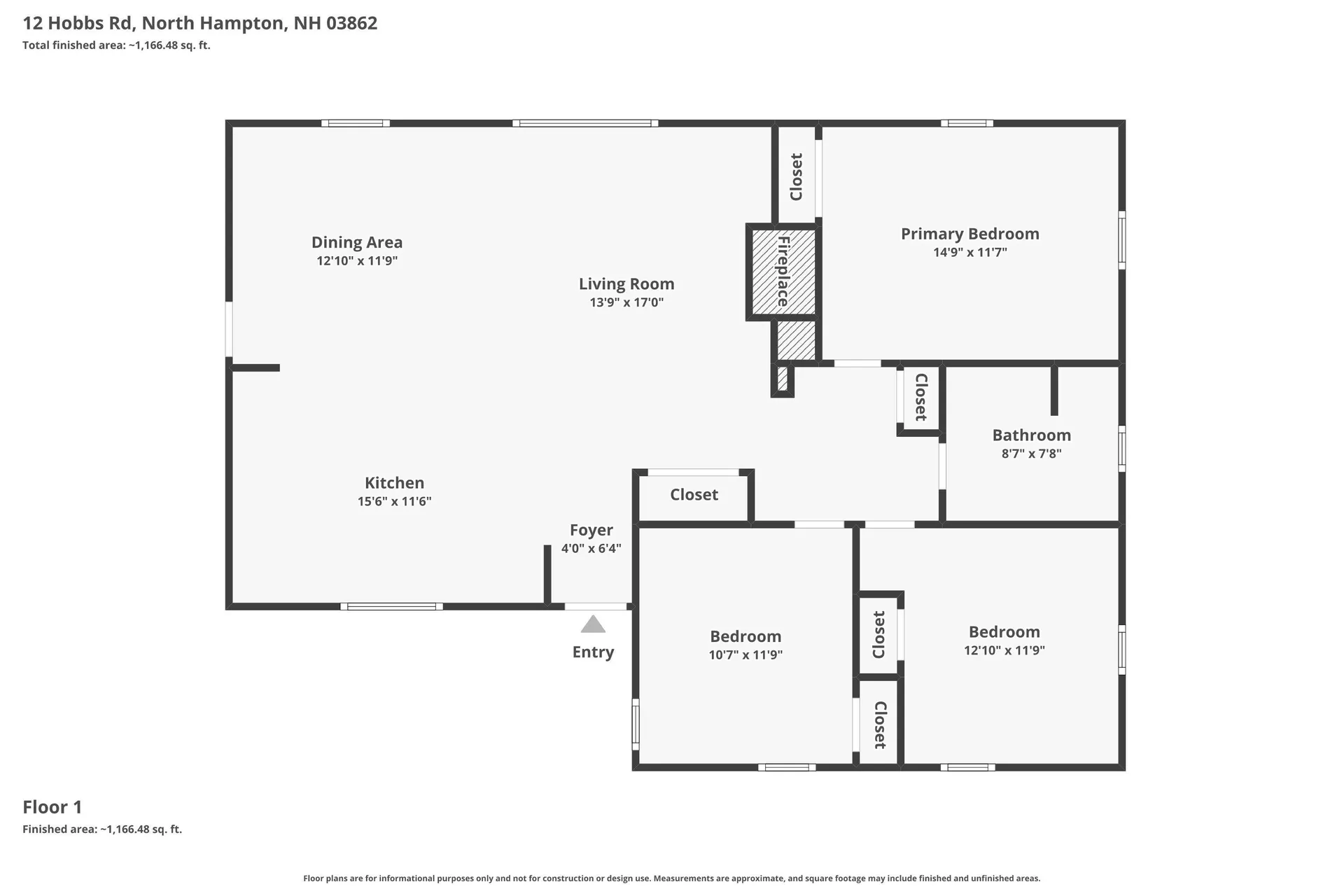 12 Hobbs Road North Hampton NH 03862