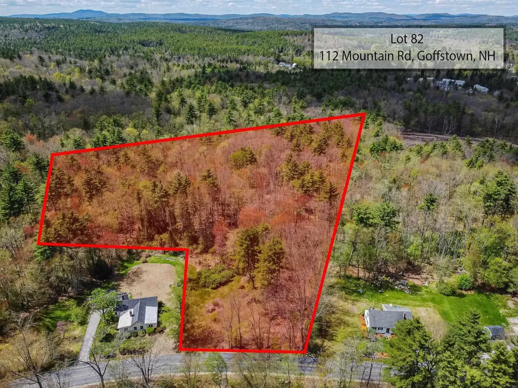 Map 4 Lot 82-1 Mountain Road Goffstown NH 03045