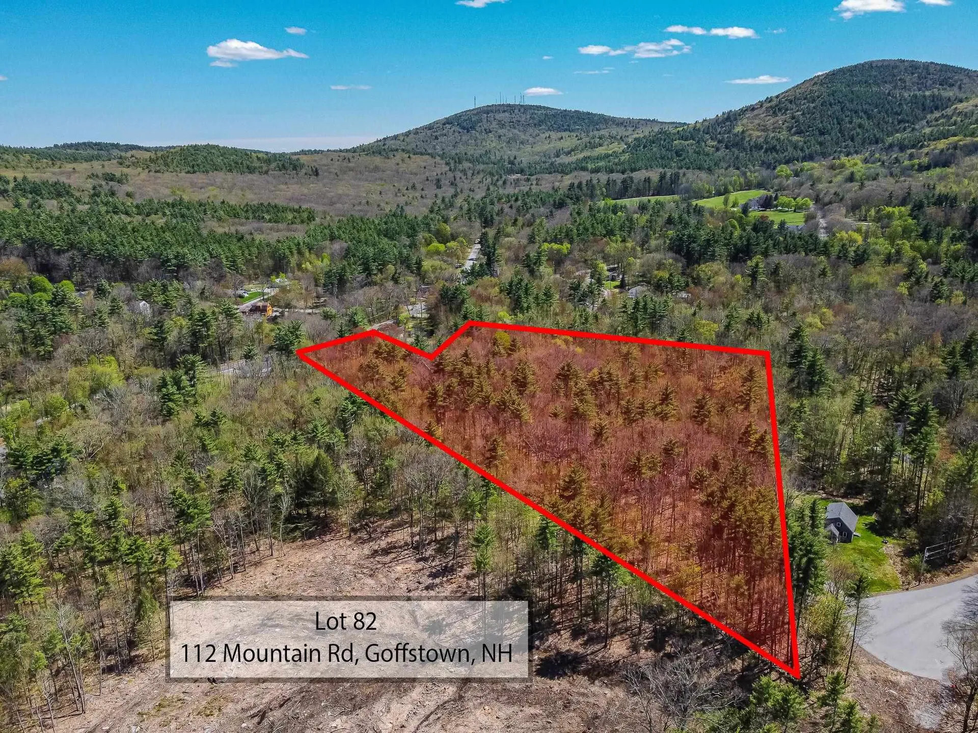 Map 4 Lot 82-1 Mountain Road Goffstown NH 03045