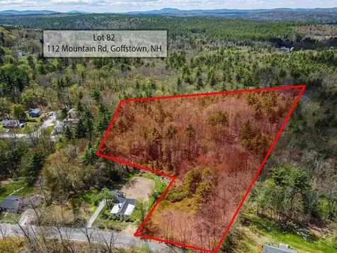 Map 4 Lot 82-1 Mountain Road Goffstown NH 03045