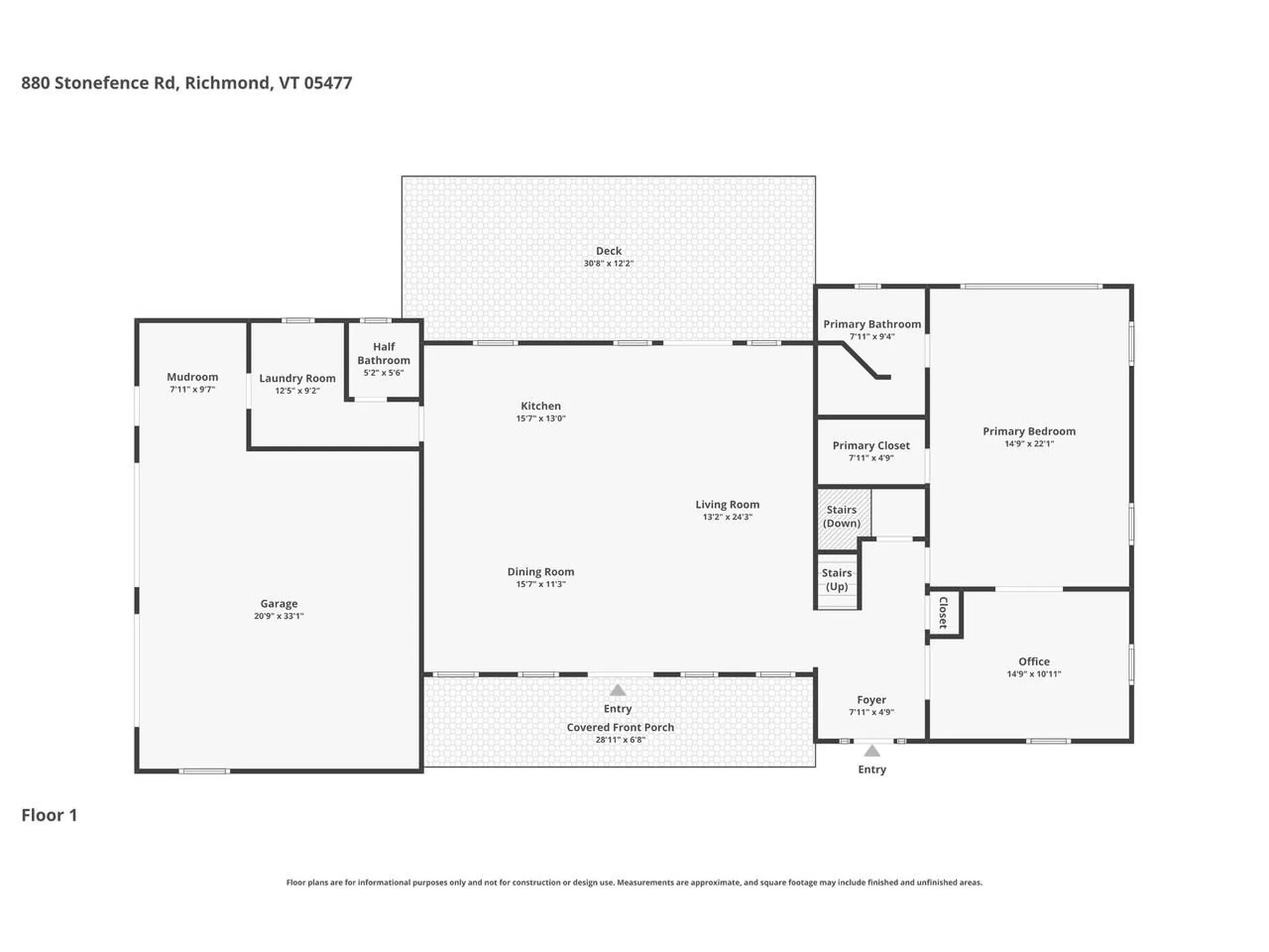 880 Stonefence Road Richmond VT 05477
