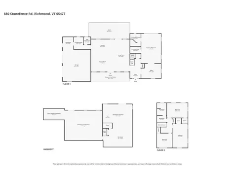 880 Stonefence Road Richmond VT 05477