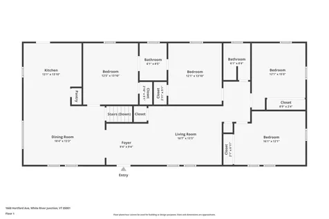 1668 Hartford Avenue Hartford VT 05001