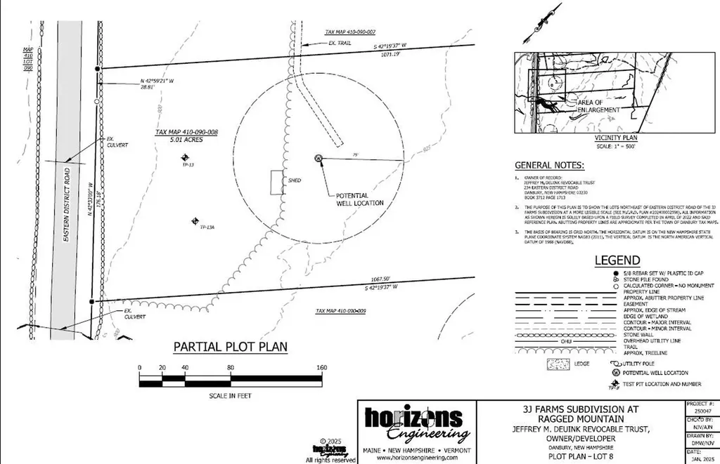 410-090-009 Eastern District Road Danbury NH 03230