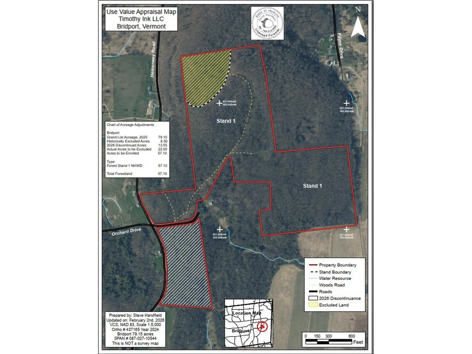 Tbd Hemenway Road Bridport VT 05753
