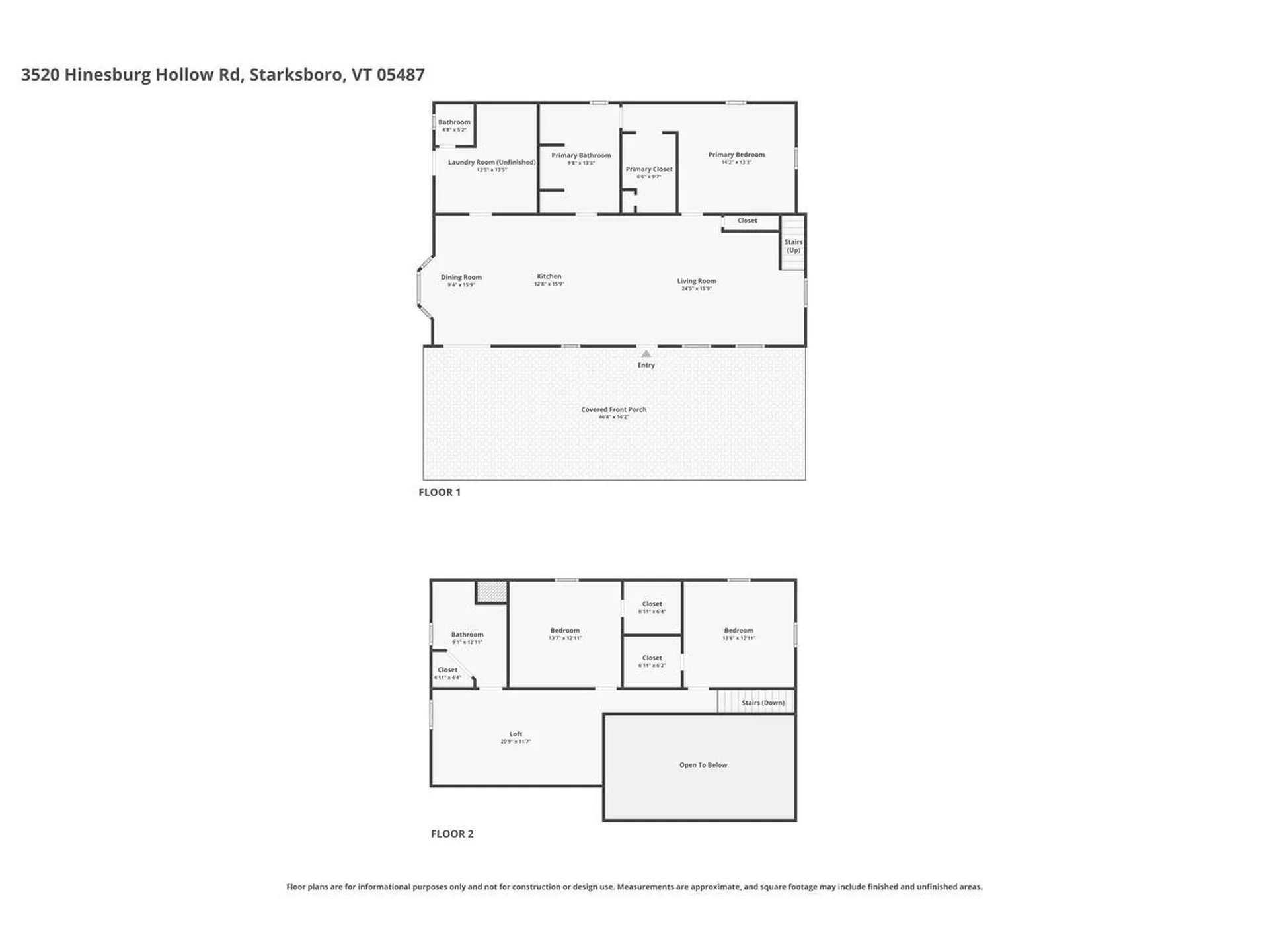 3520 Hinesburg Hollow Road Starksboro VT 05487