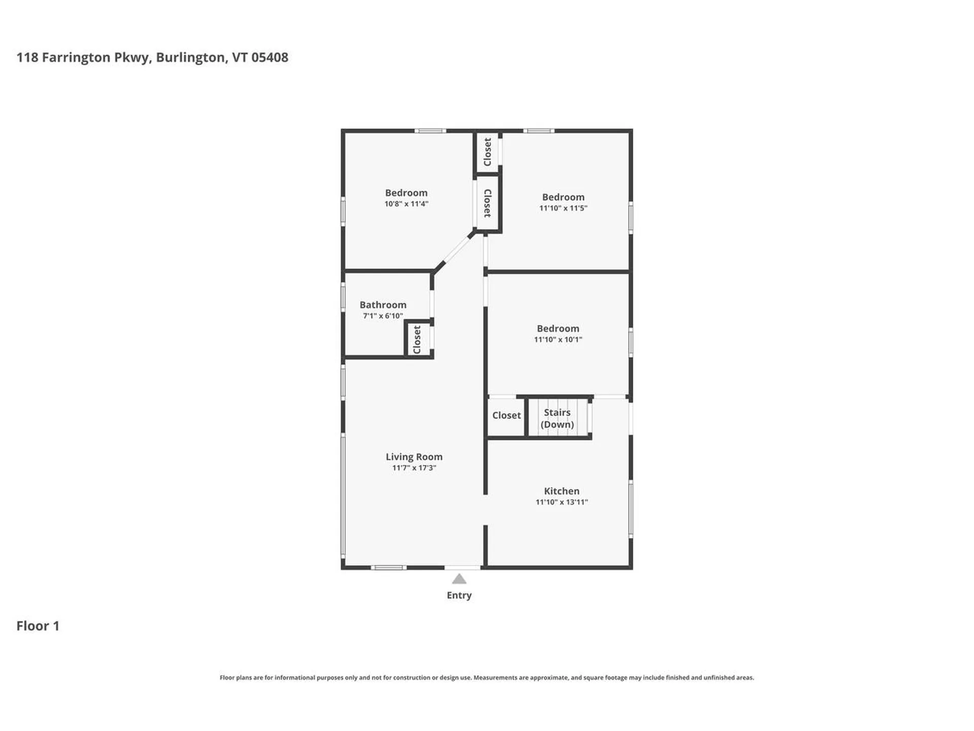 118 Farrington Parkway Burlington VT 05408