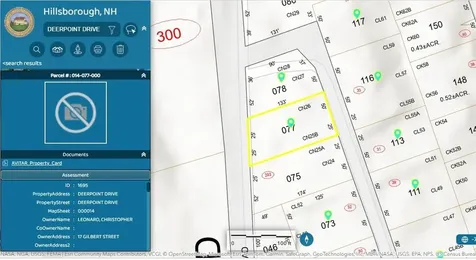 14-077 Deerpoint Drive Hillsborough NH 03244