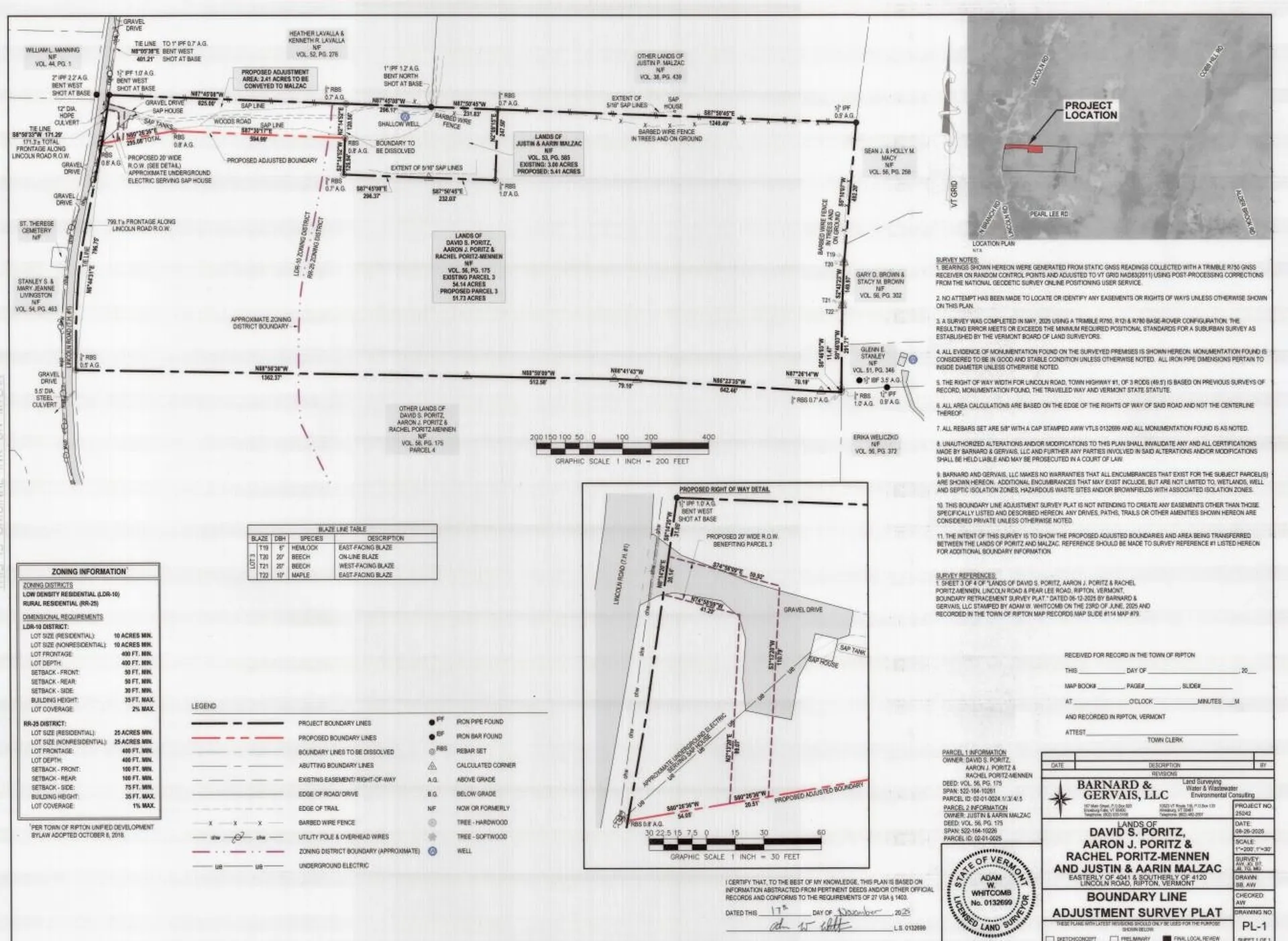 Lot 3 Lincoln Road Ripton VT 05766