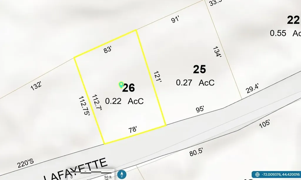 Lot 25 Lafayette Street St. Johnsbury VT 05819
