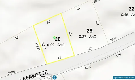 Lot 25 Lafayette Street St. Johnsbury VT 05819
