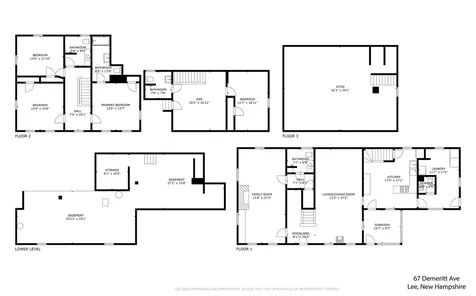 67 Demeritt Avenue Lee NH 03861