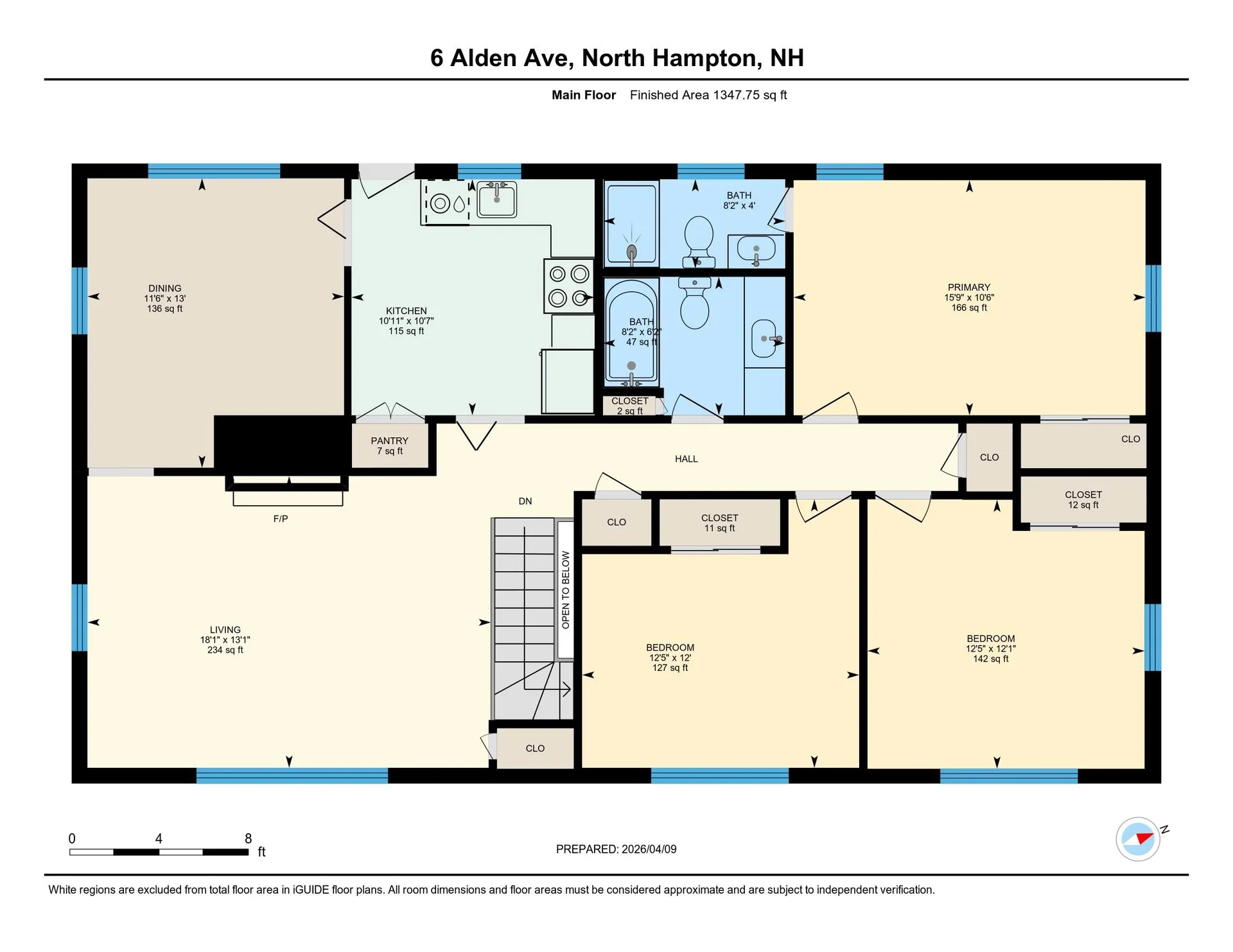 6 Alden Avenue North Hampton NH 03862