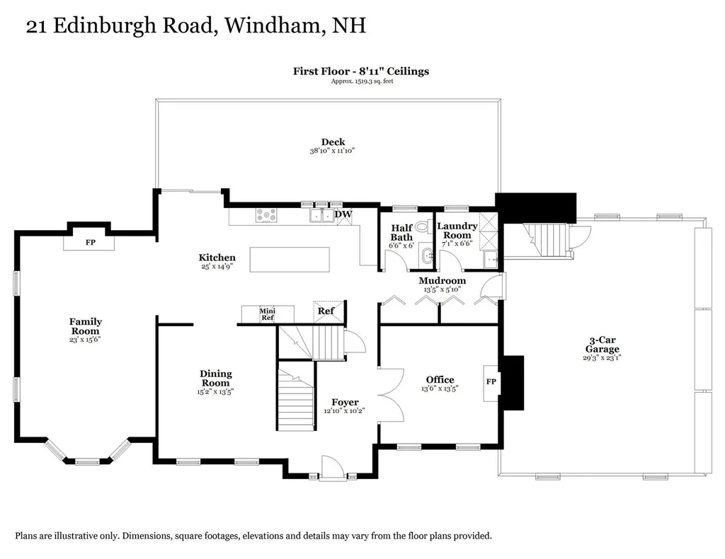 21 Edinburgh Road Windham NH 03087