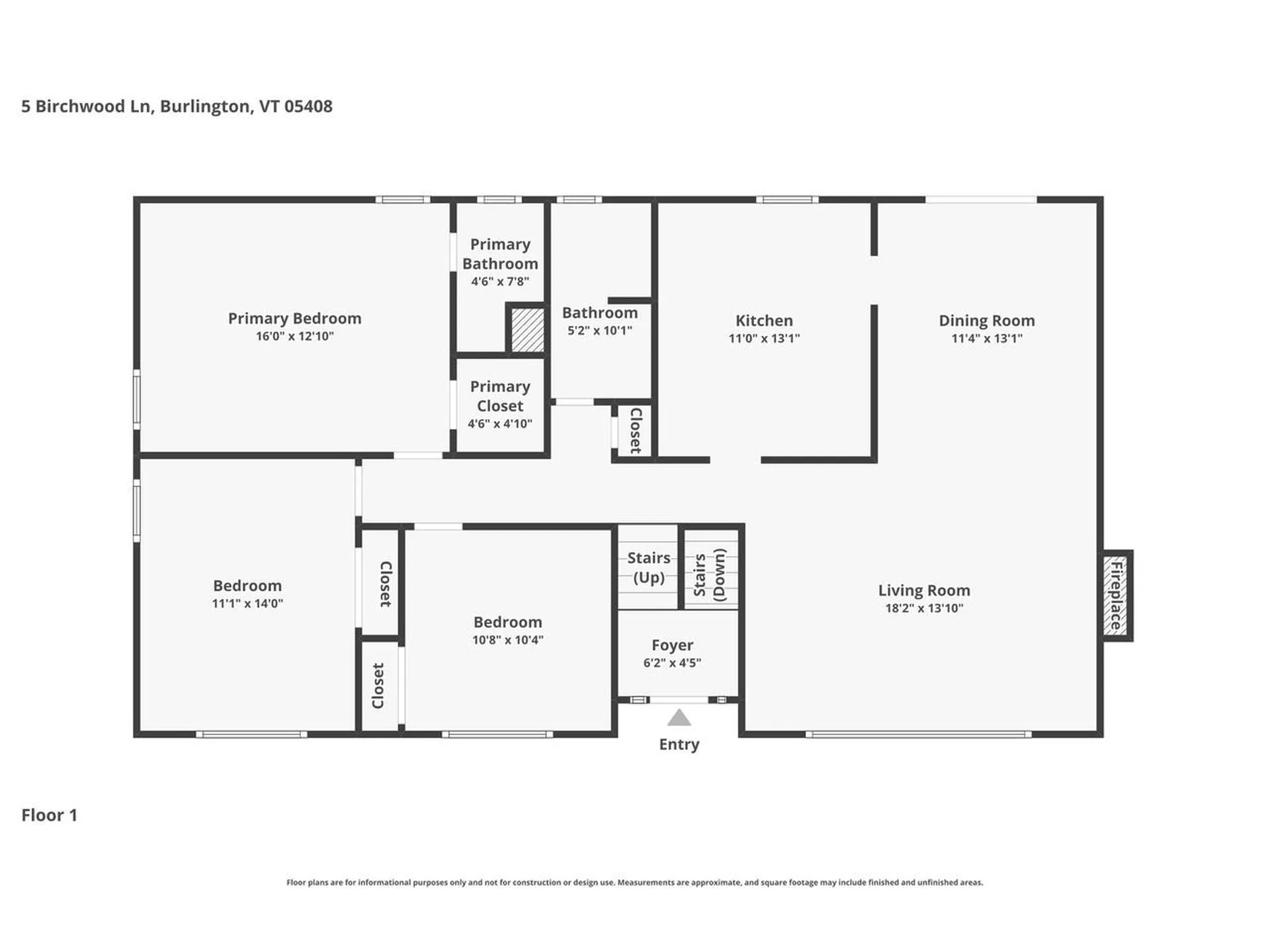 5 Birchwood Lane Burlington VT 05408