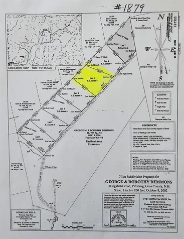 Lot 5 Lonny Demmons Road Pittsburg NH 03592