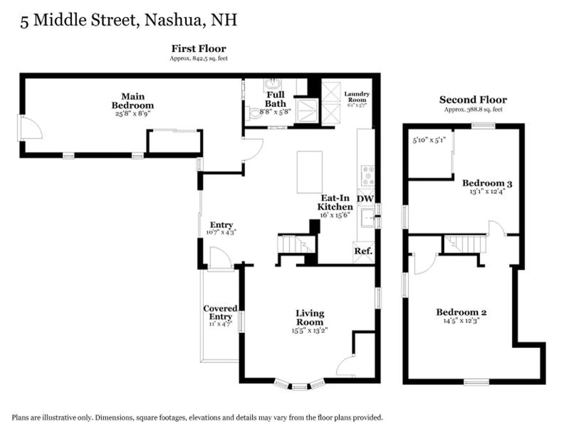 5 Middle Street Nashua NH 03060-9998