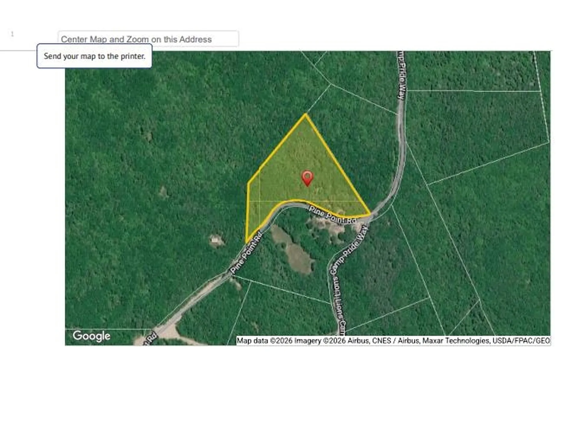 Lot 15a Pine Point Road New Durham NH 03855
