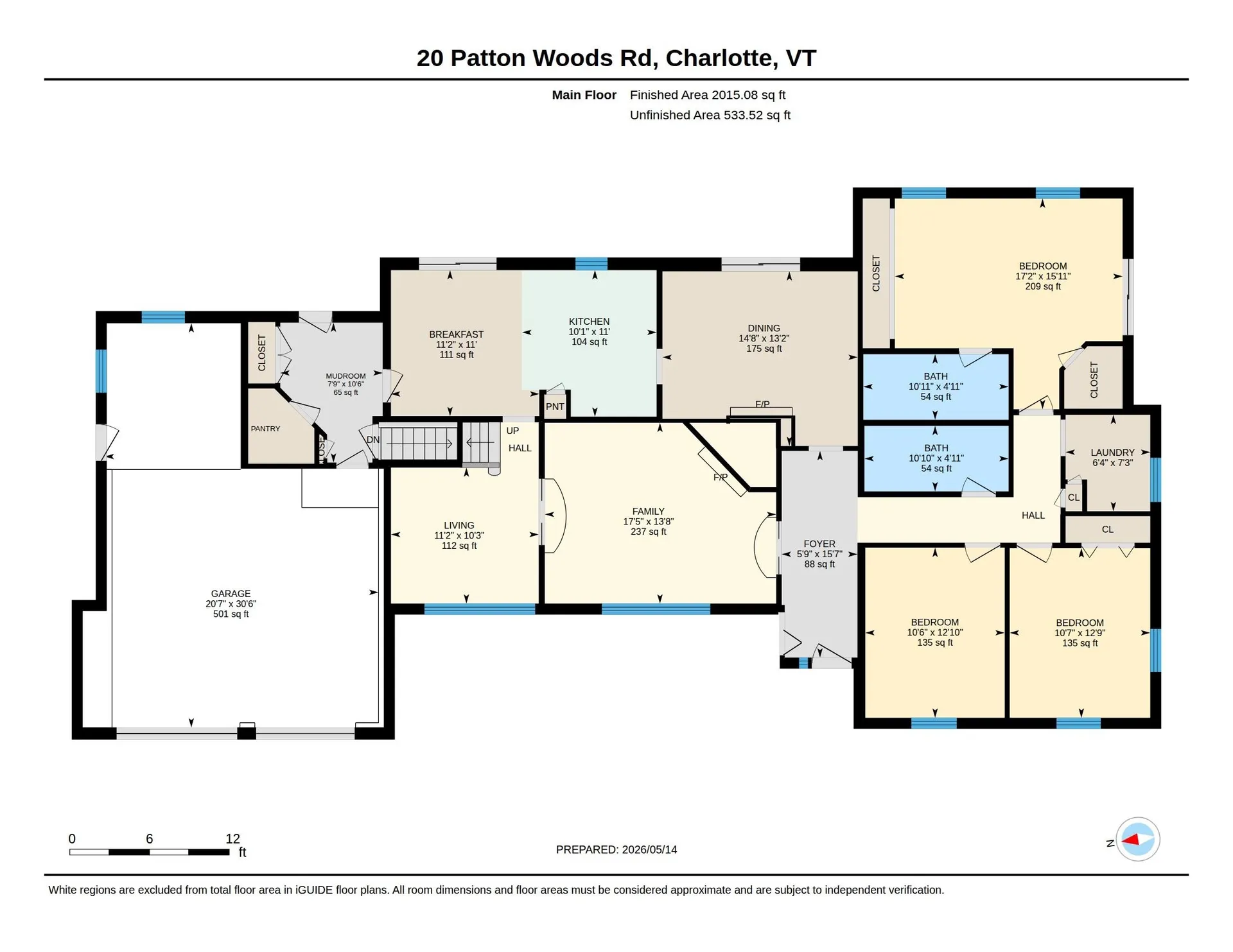 20 Patton Woods Road Charlotte VT 05445