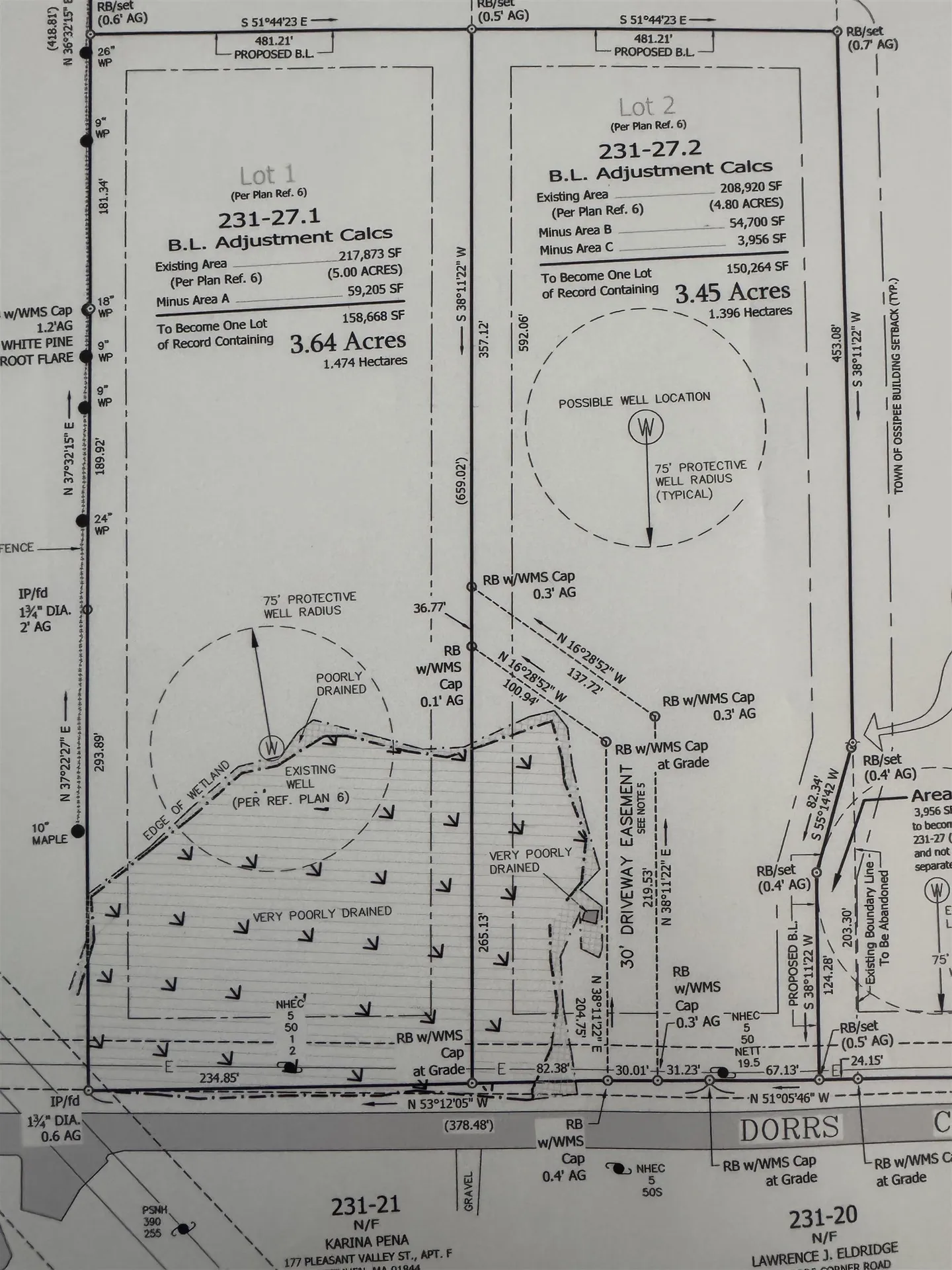 Lot 27.2 Dorrs Corner Road Ossipee NH 03814